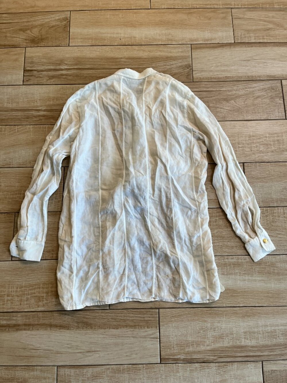 Womens Escada Margaretha Ley Vintage Cream Blouse - 36 - Picture 6 of 8
